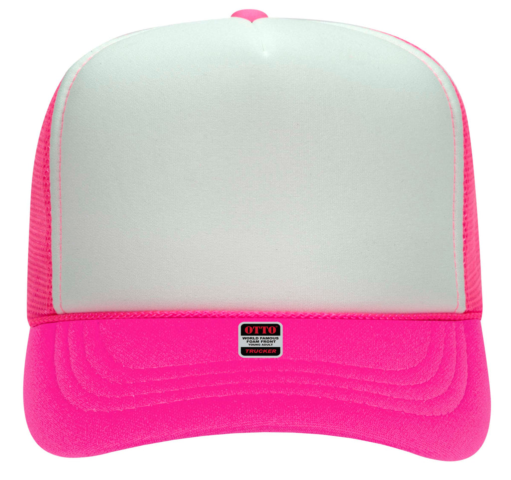 Embroidered Chain Stitch Trucker Hat