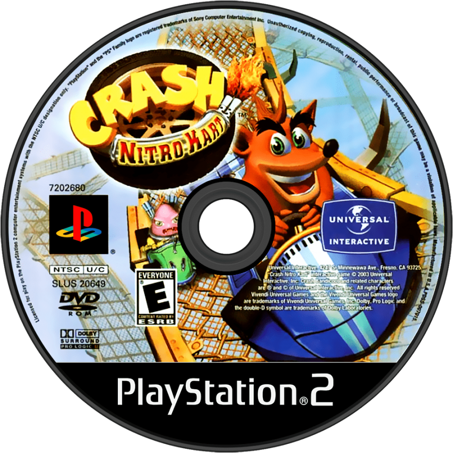 Crash Nitro Kart – PlayStation 2 (PS2)