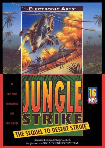 Jungle Strike – Sega Genesis (GEN)