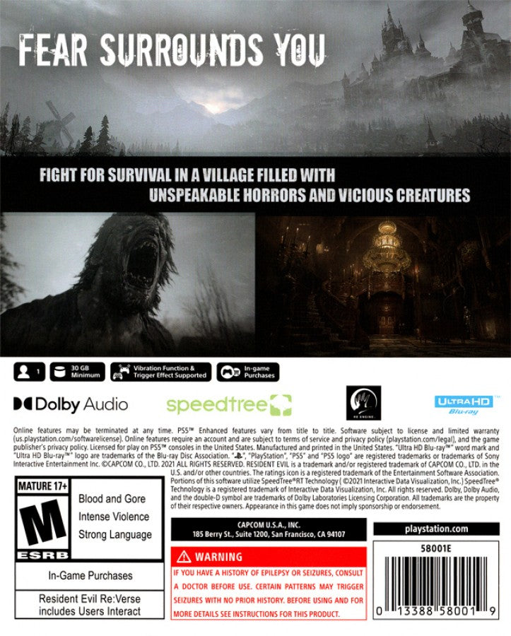 Resident Evil Village – PlayStation 5 (PS5)