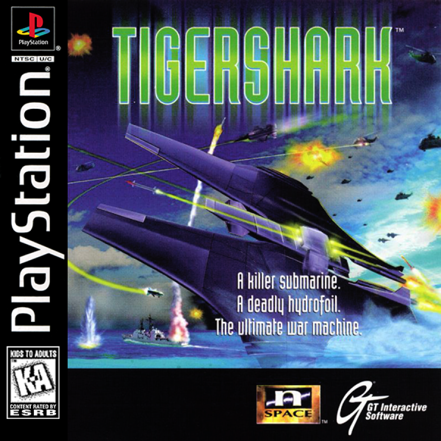 Tiger Shark – PlayStation 1 (PS1)