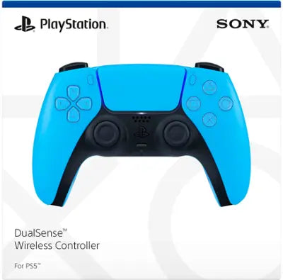 Playstation 5 DualSense Wireless Controller [New/Starlight Blue] – PlayStation 5 Accessory (PS5)