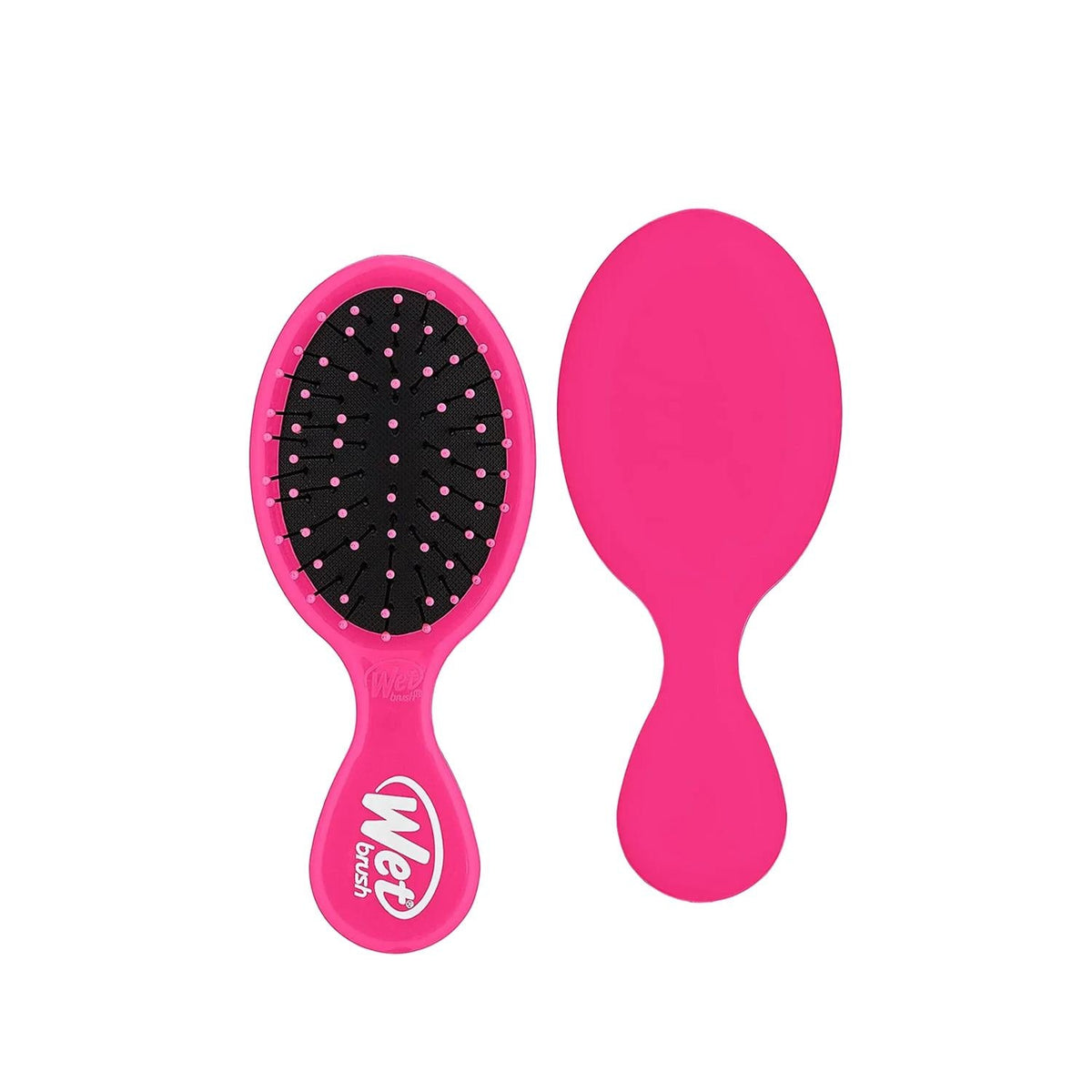 Wet Brush Mini Detangler Pink Hair Brush - Gentle Detangling for Wet Hair, Travel-Friendly