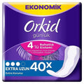 Orkid Extra Long Daily Sanitary Pads - 40 Count - Odor Control & Comfort