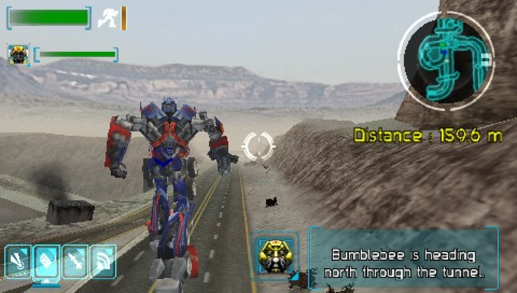Transformers: The Game – PlayStation Portable (PSP)