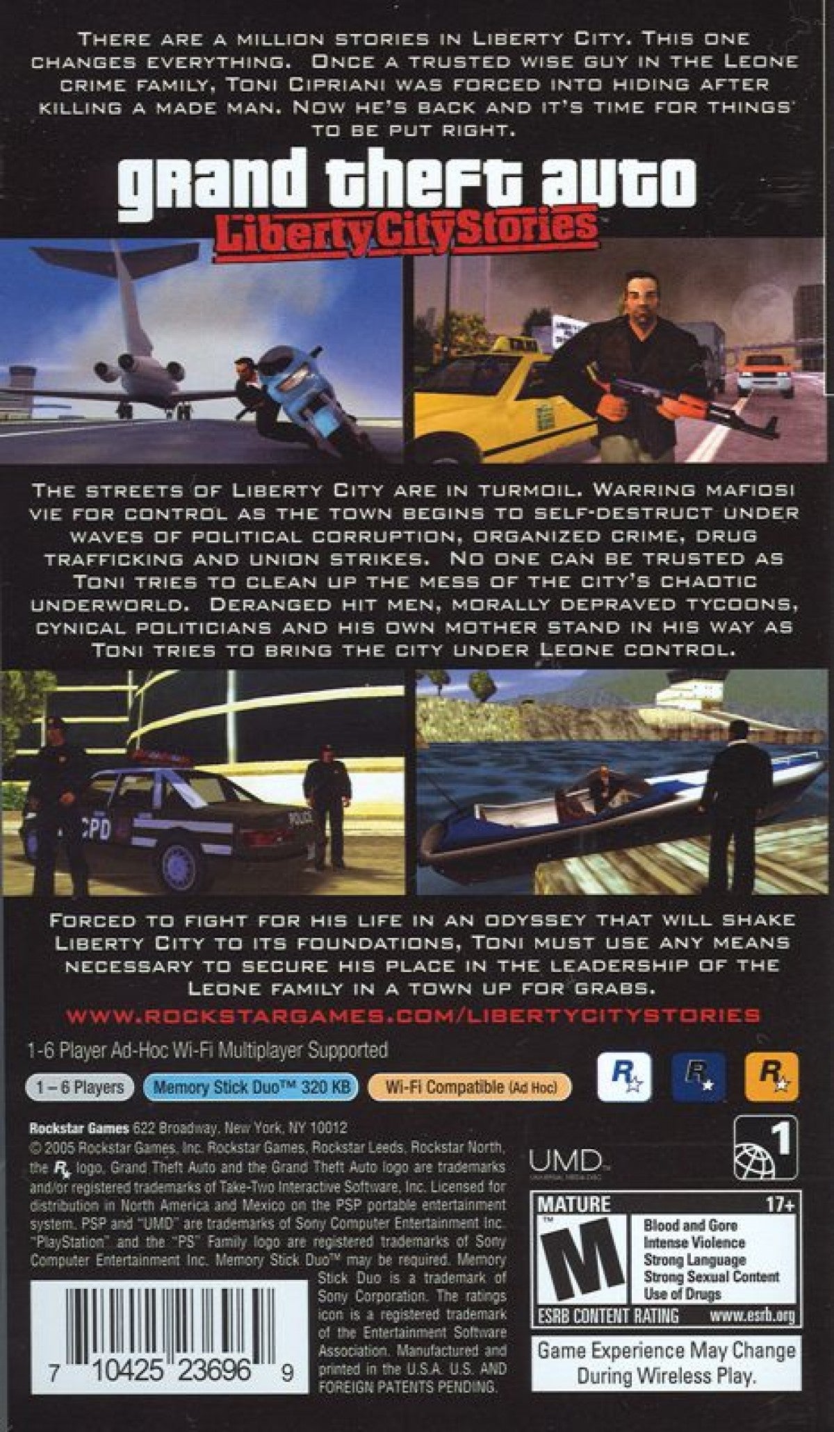 Grand Theft Auto: Liberty City Stories [Greatest Hits] – PlayStation Portable (PSP)