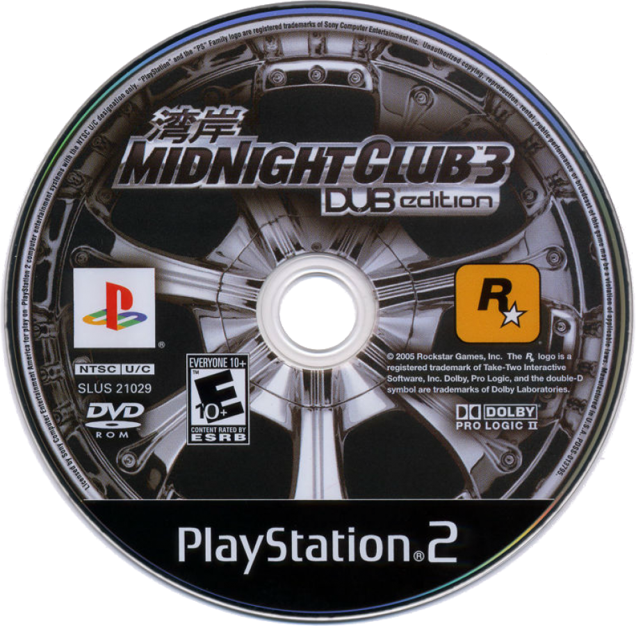 Midnight Club 3: Dub Edition – PlayStation 2 (PS2)