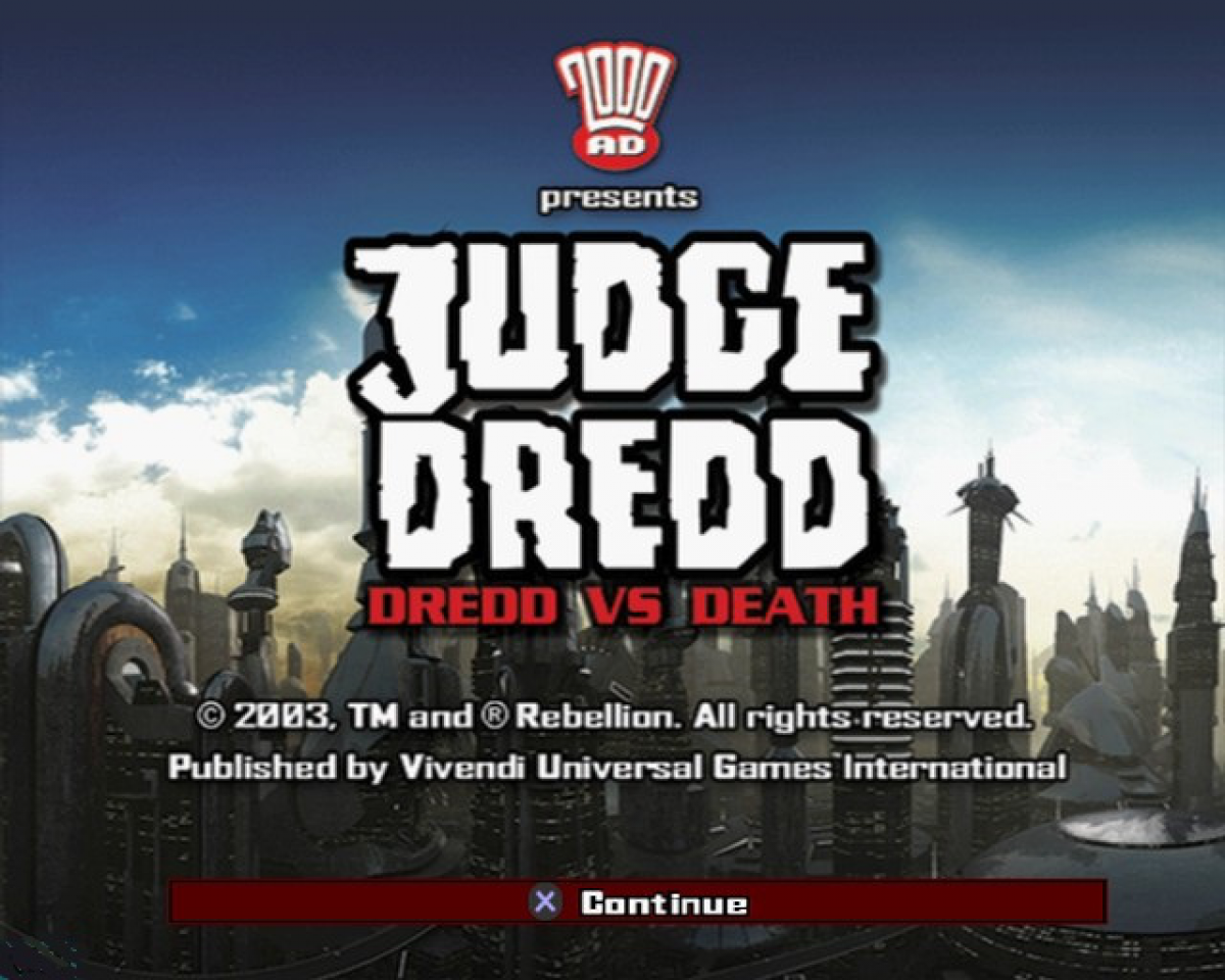 Judge Dredd Dredd vs Death – PlayStation 2 (PS2)