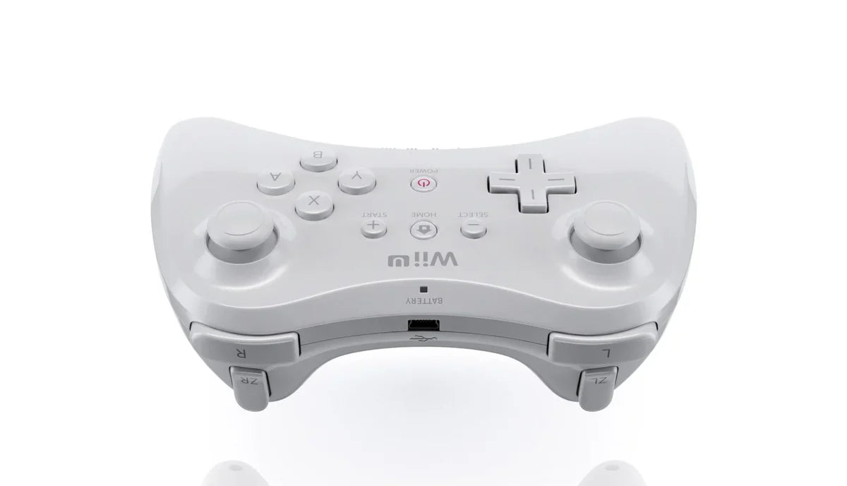 Wii U Pro Controller [White] --  Nintendo WiiU Accessory (WiiU)