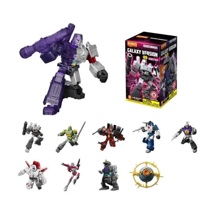Blokees: Transformers - Galaxy Version 09 Darkest Hour (71109) BLIND BOX (9-Pieces) (1225) – Blind Box