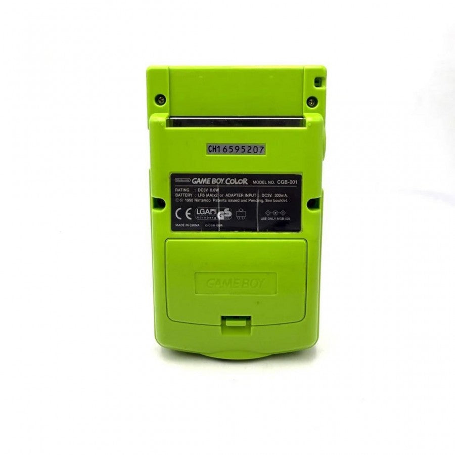 Game Boy Color (GBC) [Kiwi Lime Green] – Scratch & Scuff Condition