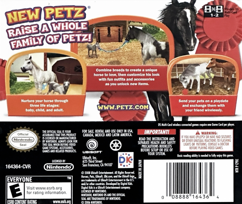 Petz: Horseshoe Ranch – Nintendo DS (DS)
