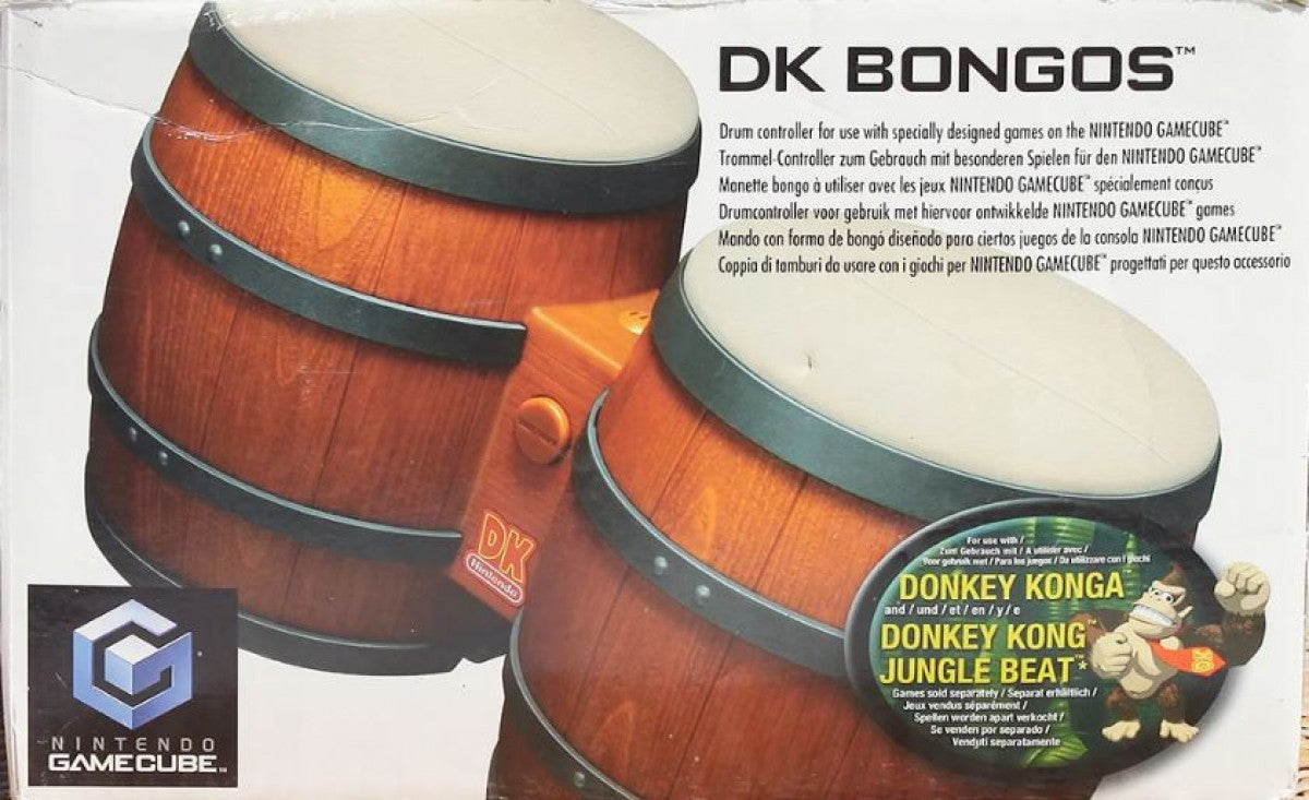 Donkey Konga Bongos – Nintendo GameCube Accessory (GC)