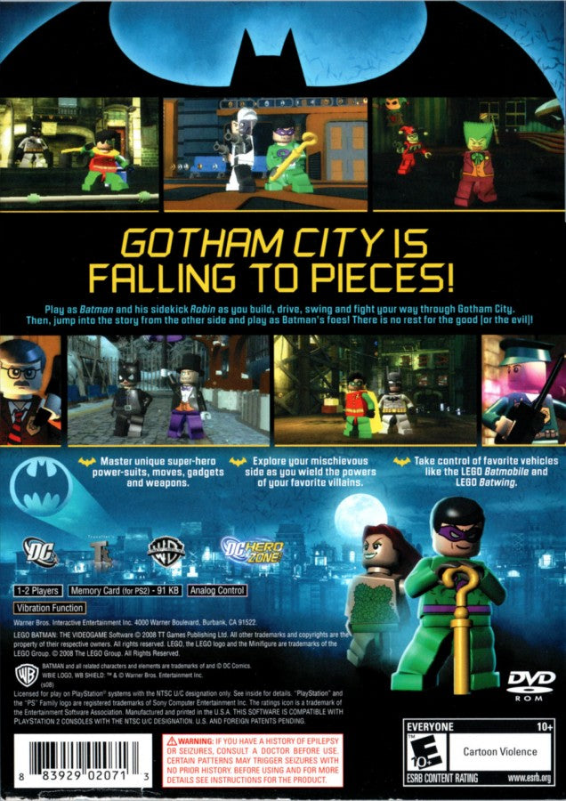LEGO Batman The Videogame [Greatest Hits] – PlayStation 2 (PS2)