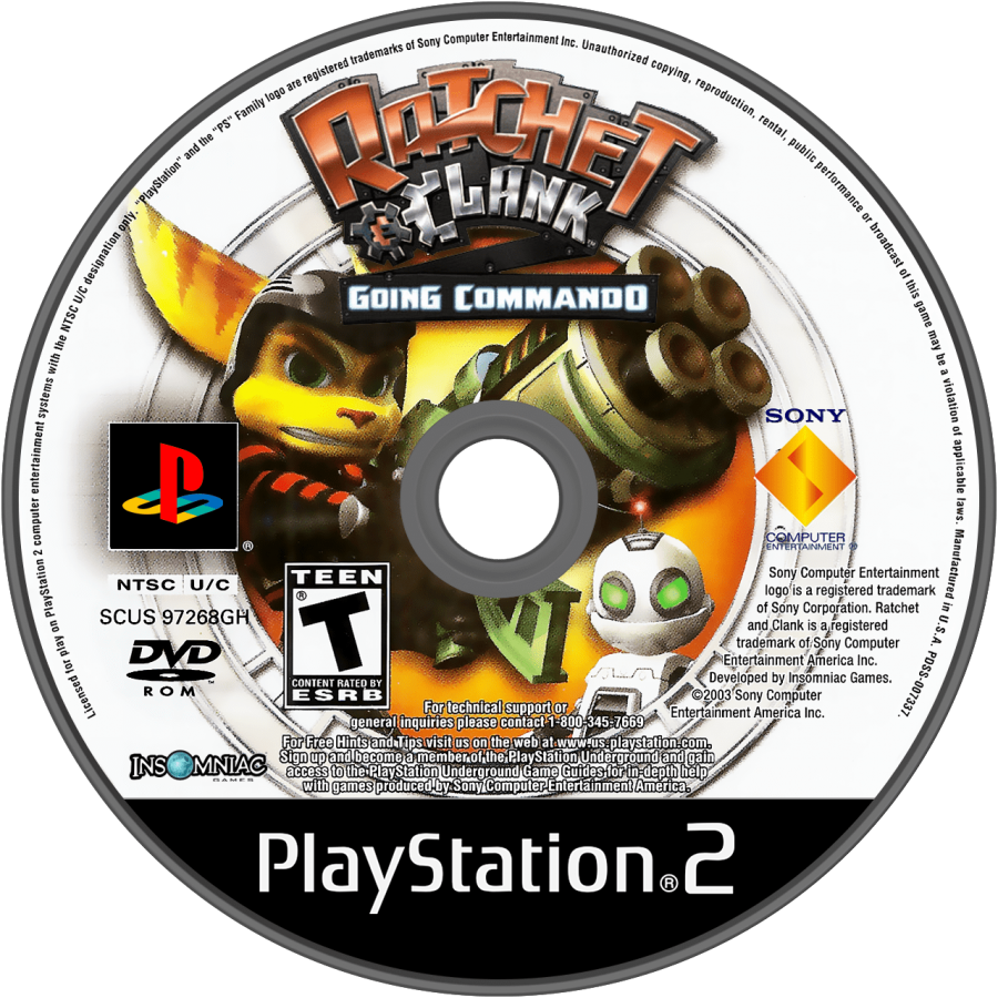 Ratchet and Clank: Going Commando – PlayStation 2 (PS2)
