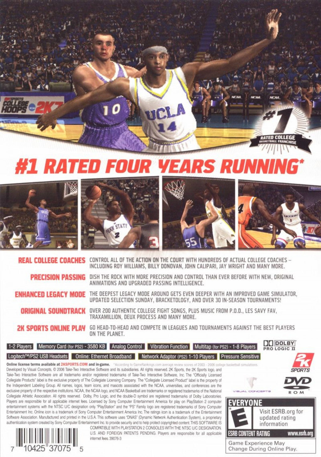 College Hoops 2K7 – PlayStation 2 (PS2)