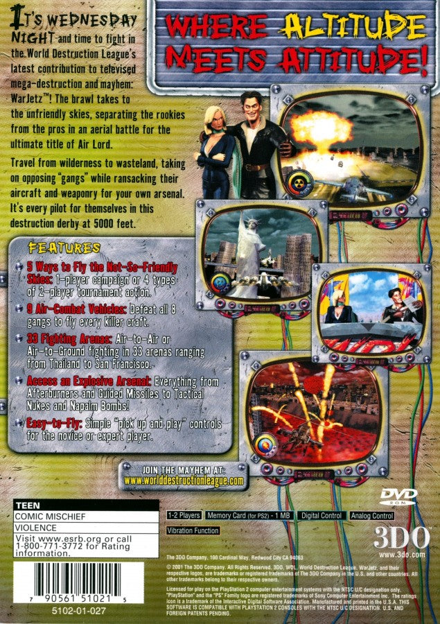 WarJetz – PlayStation 2 (PS2)