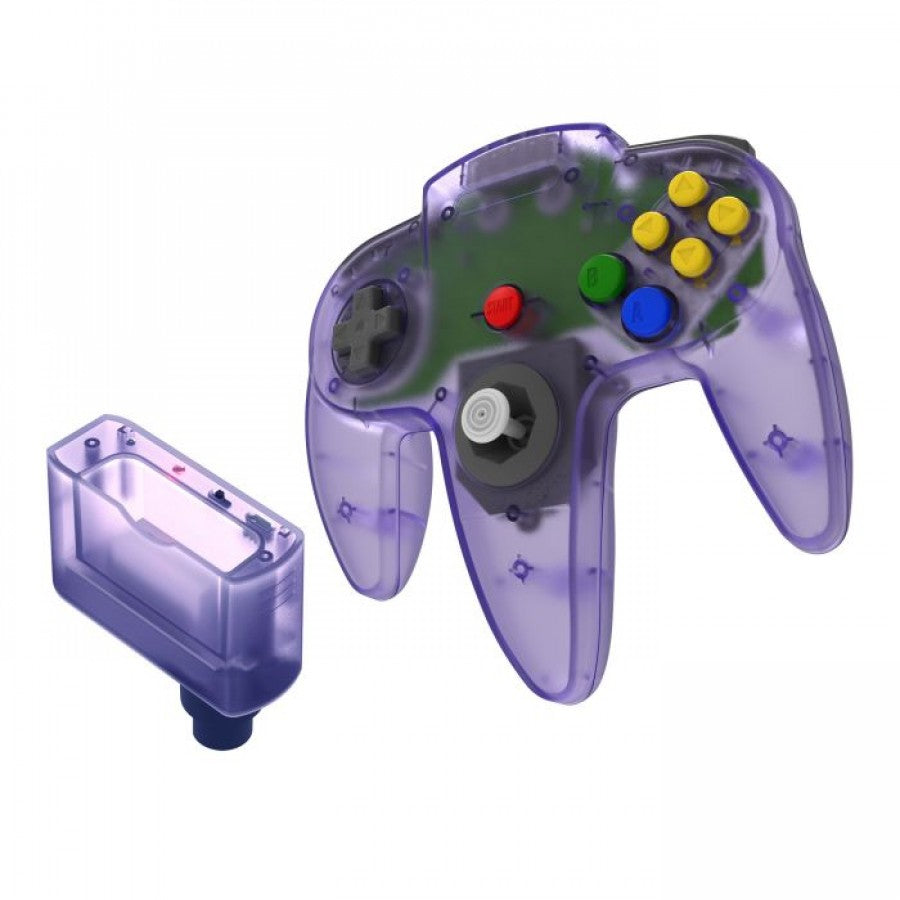 N64 Wireless 2.4 GHz controller [Atomic Purple] – Nintendo 64 Accessory (N64)
