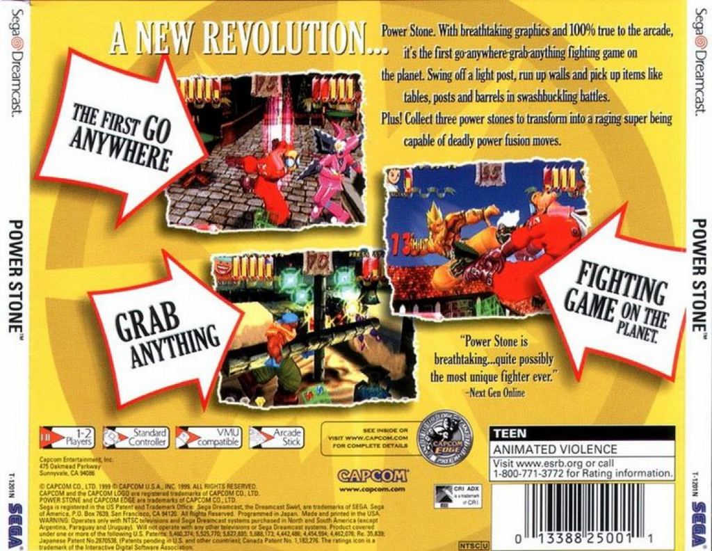 Power Stone – Sega Dreamcast (DC)