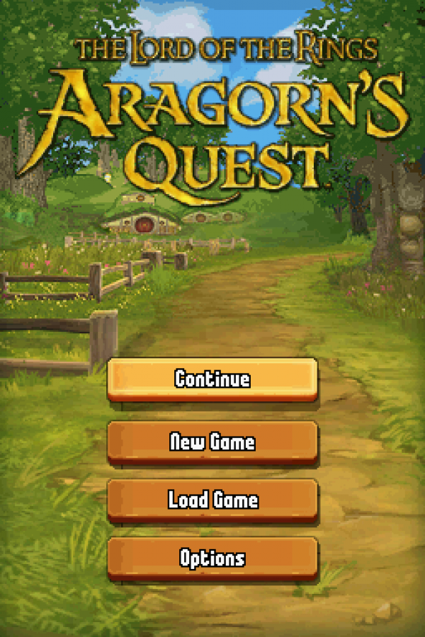 Lord of the Rings: Aragorn's Quest – Nintendo DS (DS)