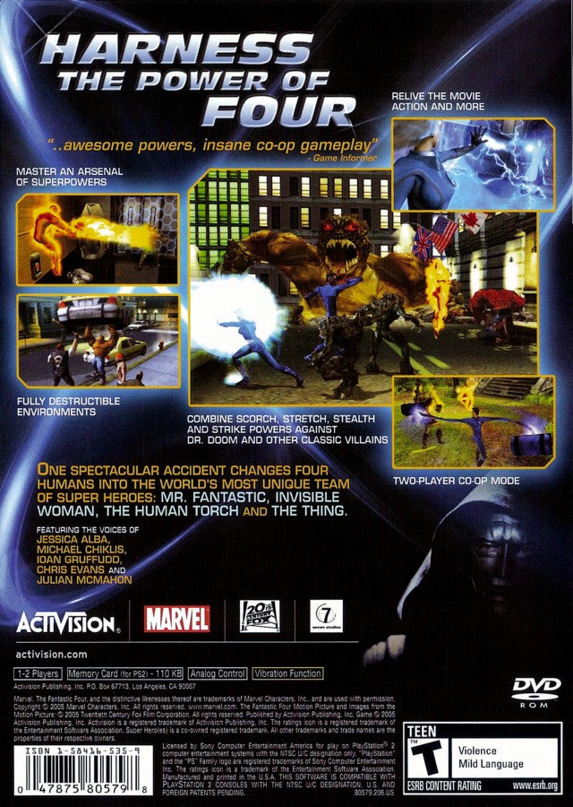 Fantastic 4 – PlayStation 2 (PS2)
