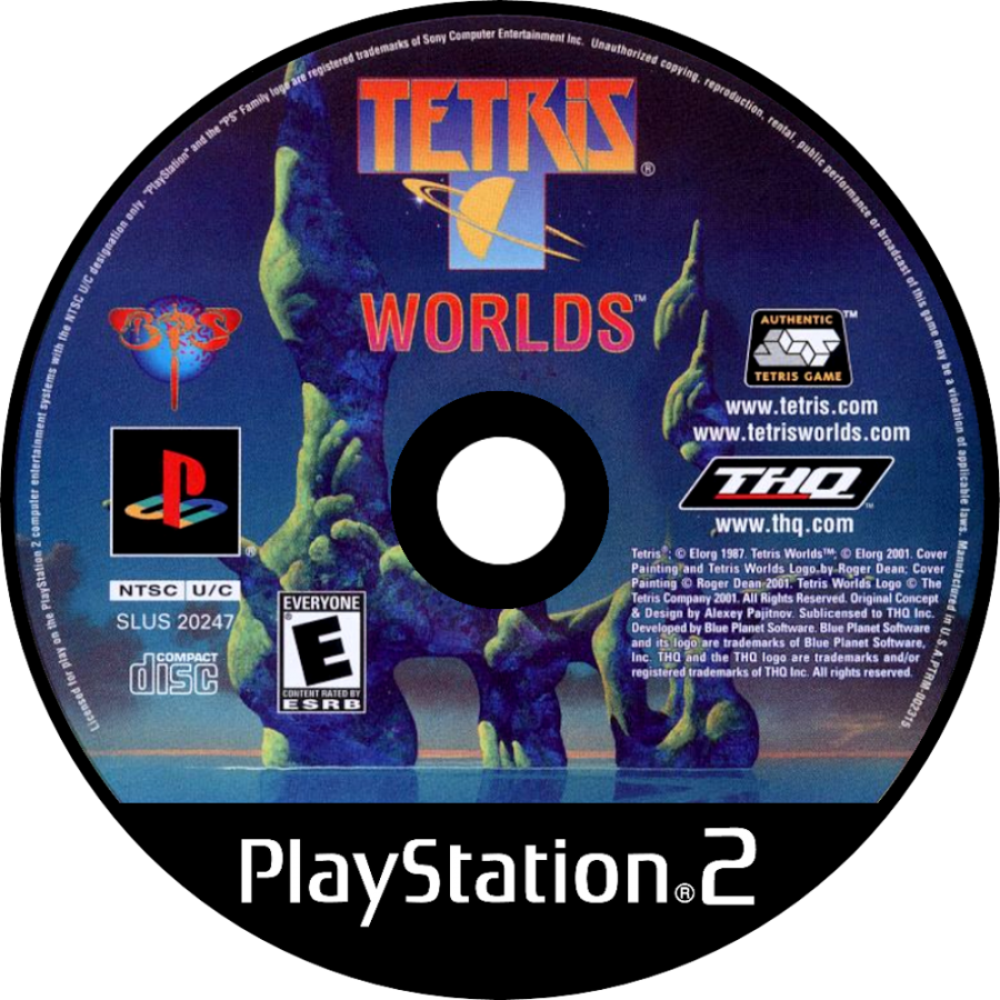 Tetris Worlds – PlayStation 2 (PS2)
