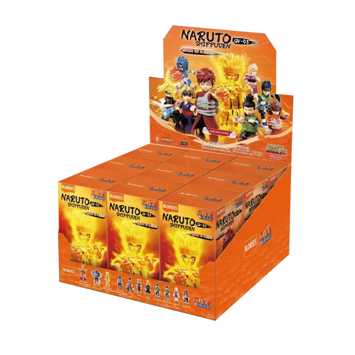 Blokees: Naruto Shippuden - Galaxy Version 03 - Heart of a Ninja – Blind Box