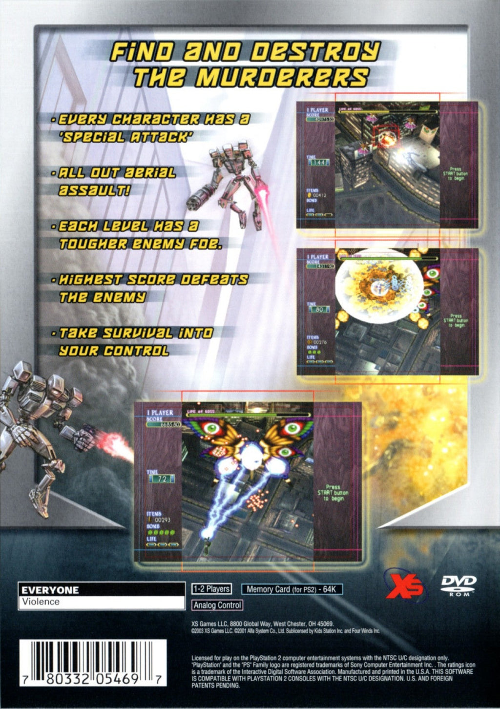 Mobile Light Force 2 – PlayStation 2 (PS2)