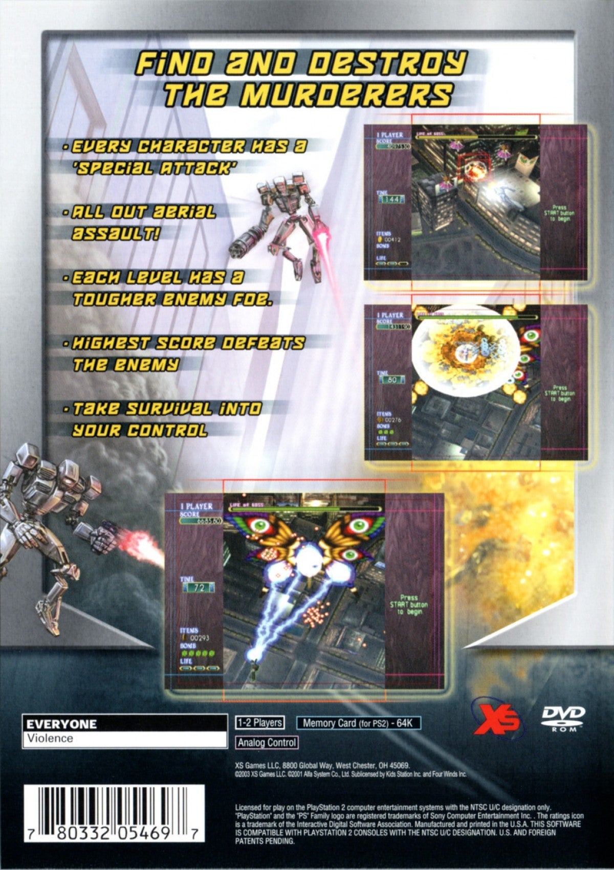 Mobile Light Force 2 – PlayStation 2 (PS2)