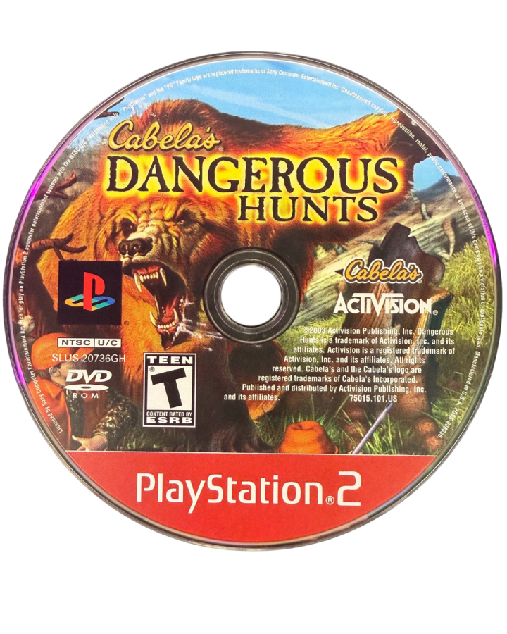 Cabela's Dangerous Hunts [Greatest Hits] — PlayStation 2 (PS2)
