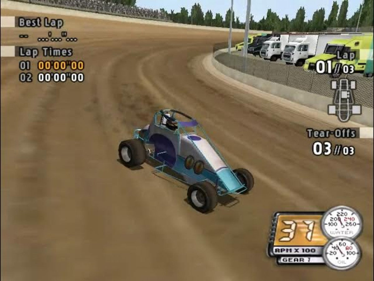 Sprint Cars 2: Showdown at Eldora – PlayStation 2 (PS2)