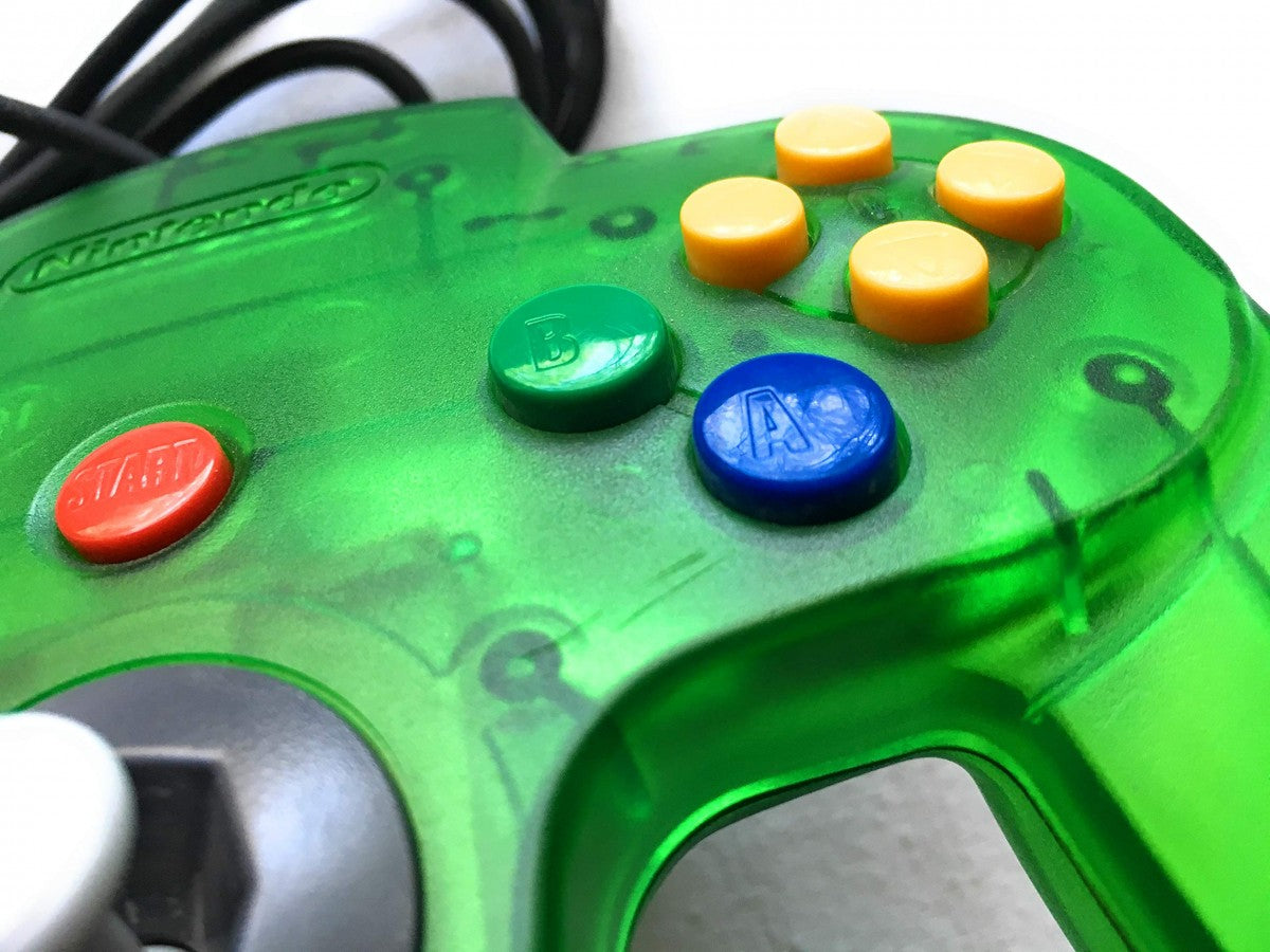 OEM N64 Controller [Jungle Green] [Good Condition] – Nintendo 64 Accessory (N64)