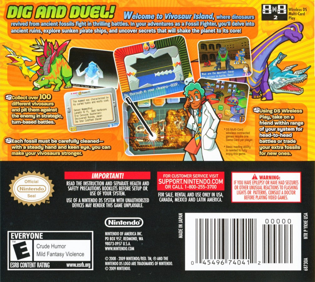 Fossil Fighters – Nintendo DS (DS)