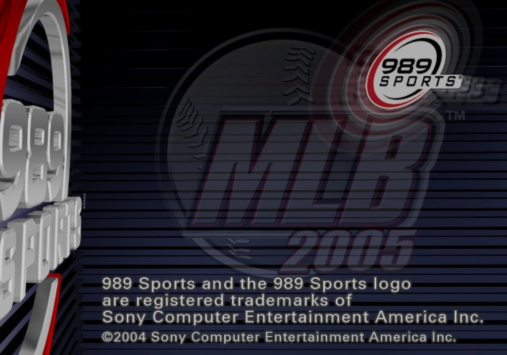 MLB 2005 – PlayStation 2 (PS2)