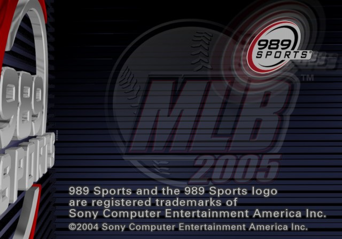 MLB 2005 – PlayStation 2 (PS2)