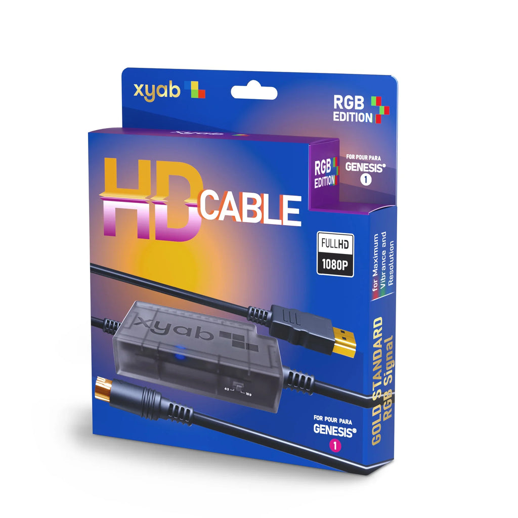 RGB+ HD Link Cable for Genesis Model 1 – Sega Genesis Accessory (GEN)
