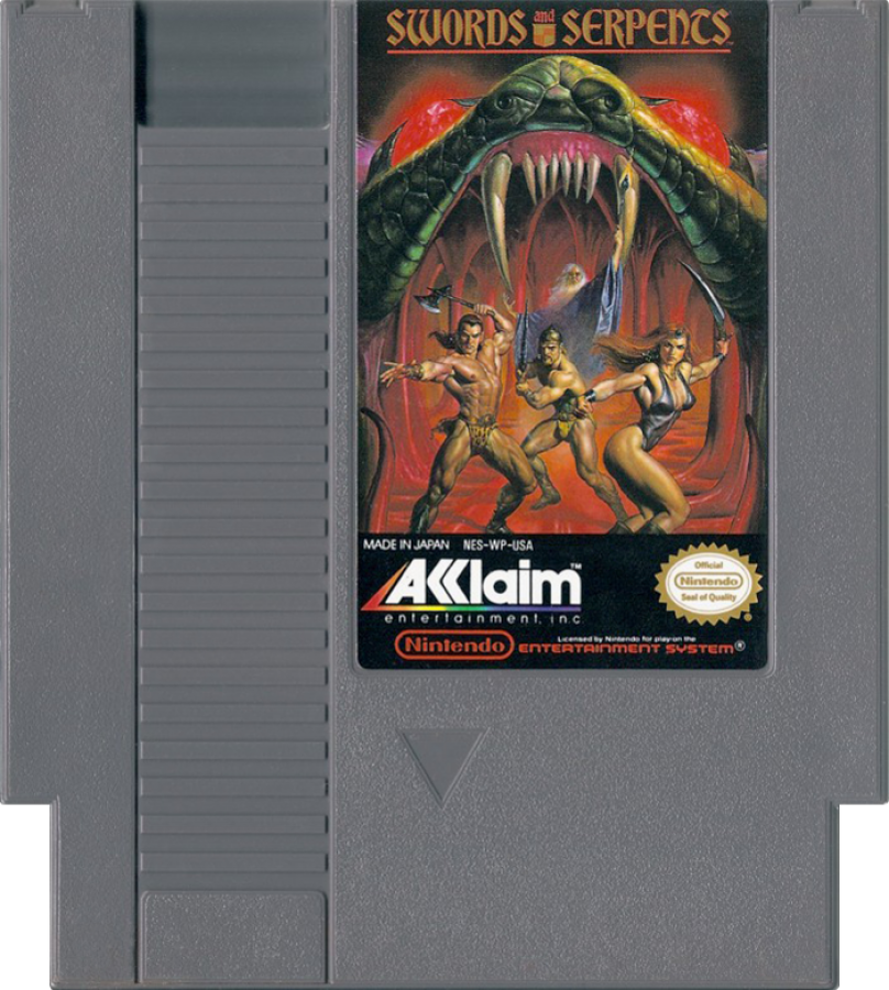 Swords and Serpents [CIB] – Nintendo Entertainment System (NES)