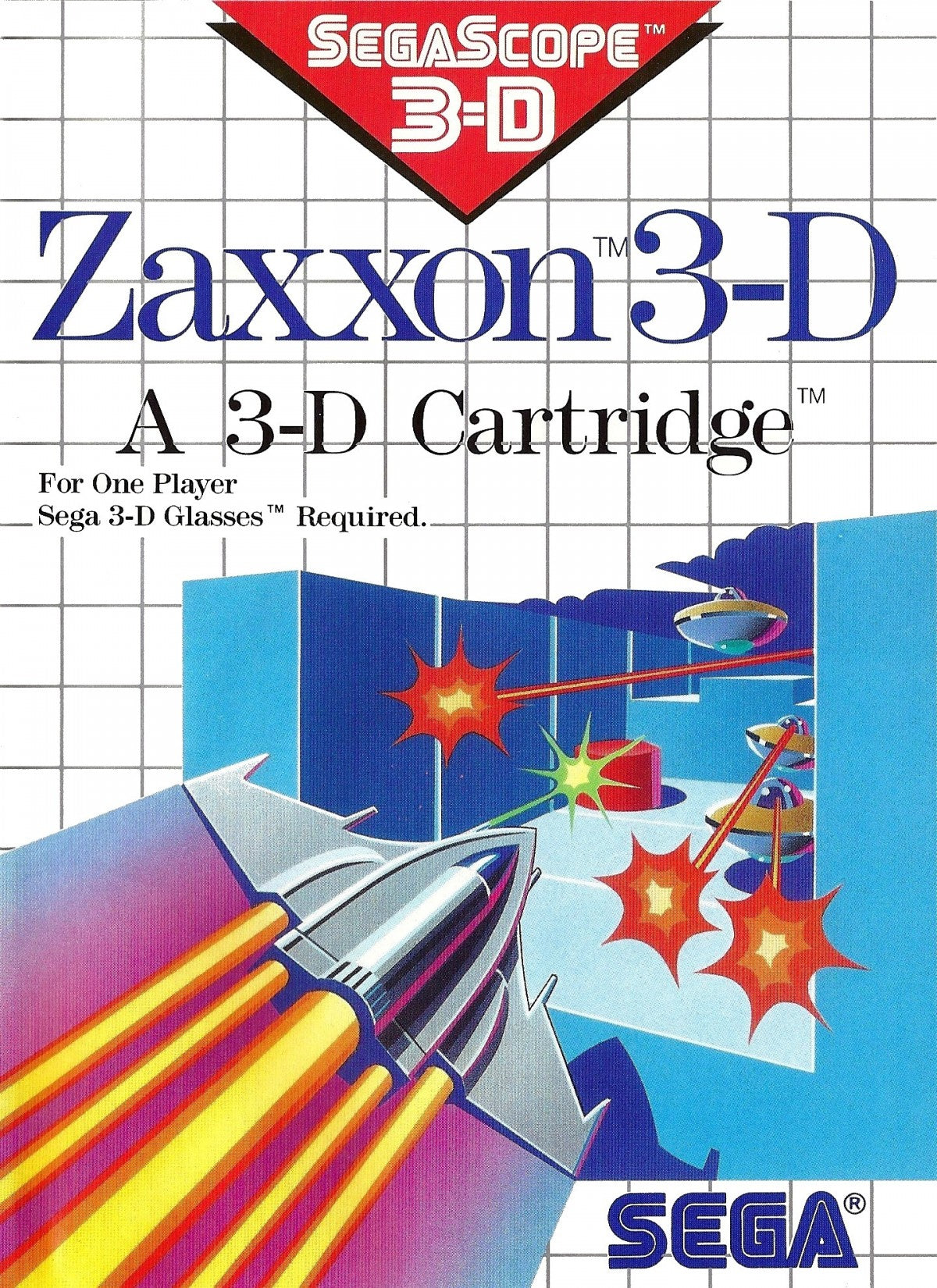 Zaxxon 3D – Sega Master System (SMS)