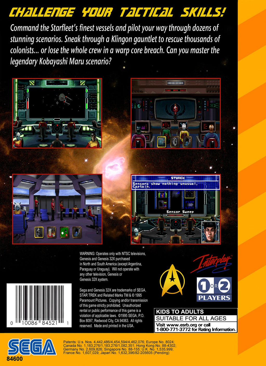 Star Trek: Starfleet Academy – Sega 32X (32X)