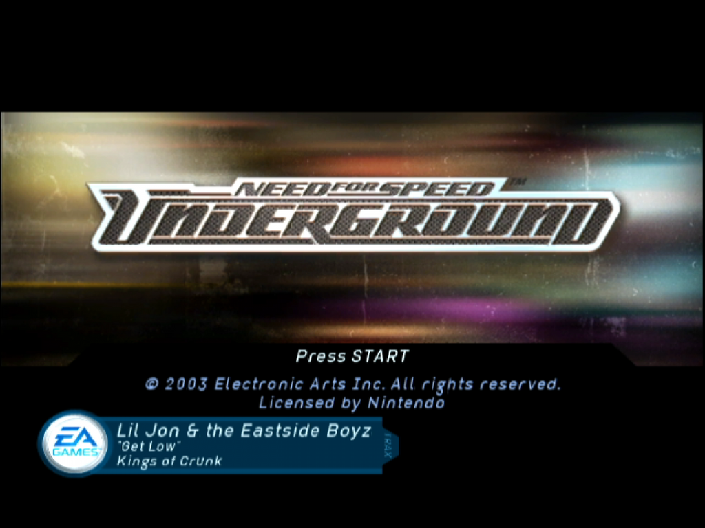 Need for Speed: Underground – GameCube (GC)