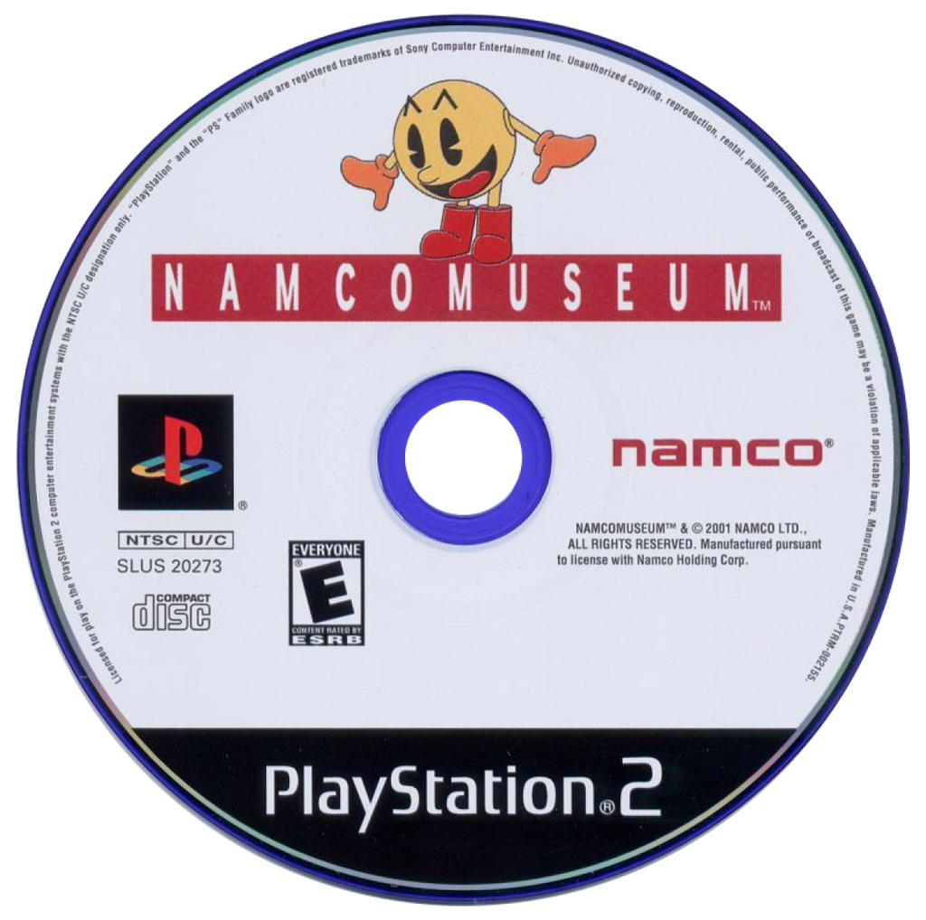 Namco Museum – PlayStation 2 (PS2)