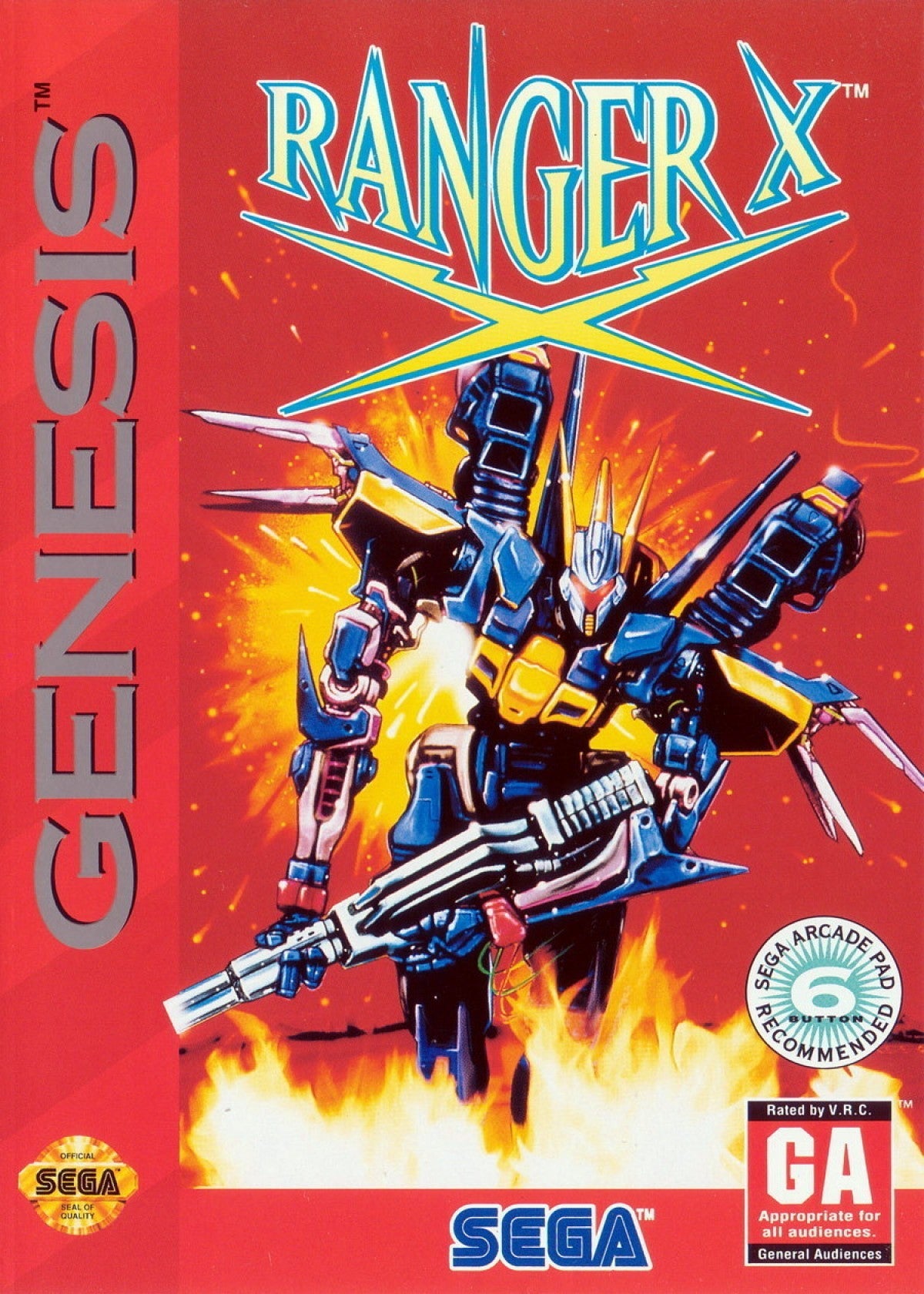 Ranger X – Sega Genesis (GEN)