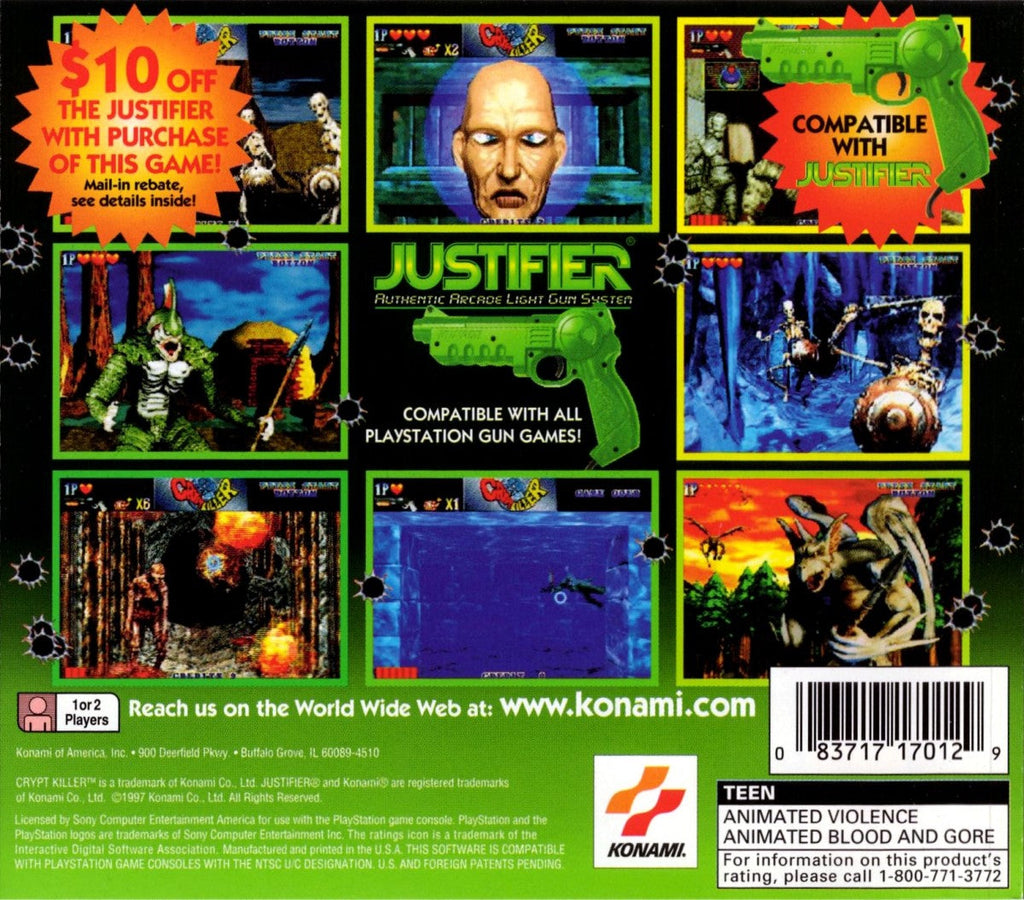 Crypt Killer – PlayStation 1 (PS1)
