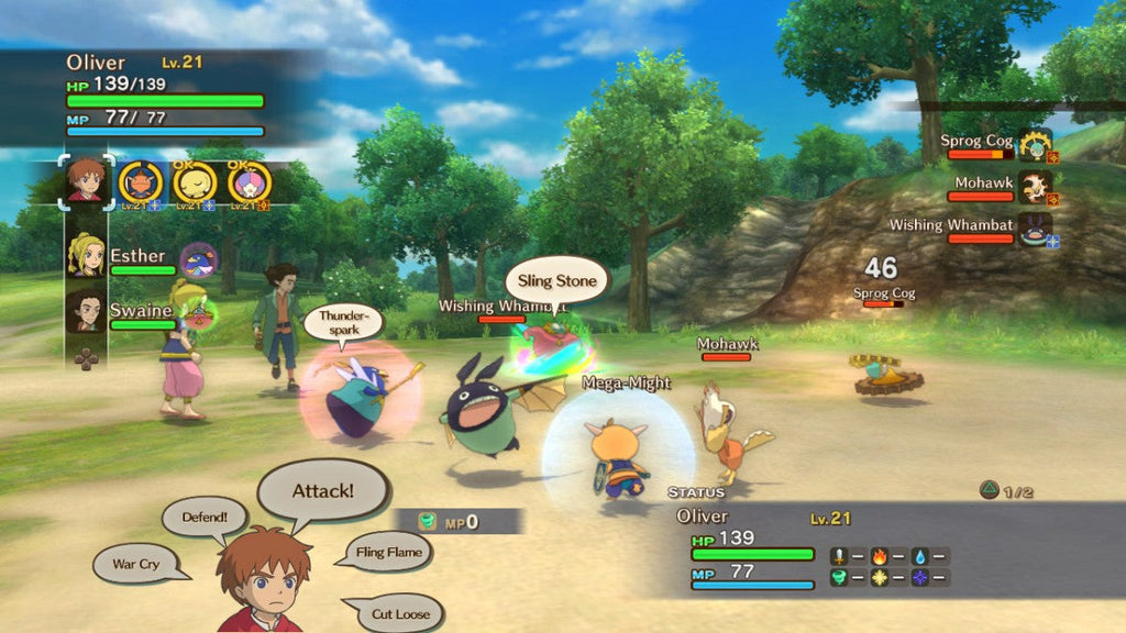 Ni no Kuni: Wrath of the White Witch [PAL Import] – PlayStation 3 (PS3)