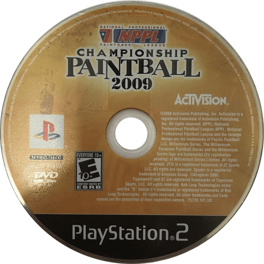 NPPL Championship Paintball 2009 – PlayStation 2 (PS2)