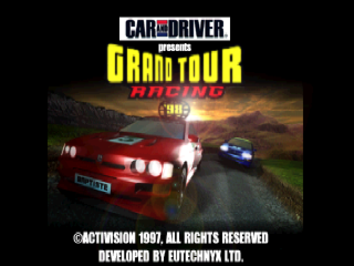 Car and Driver Presents: Grand Tour Racing '98 – PlayStation 1 (PS1)