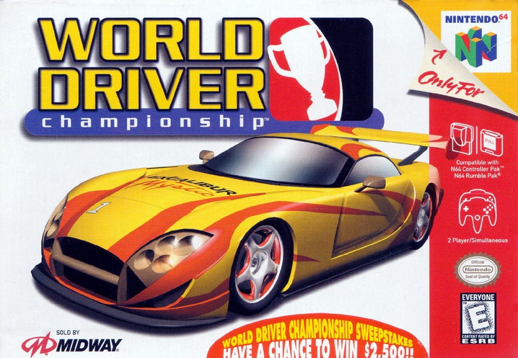 World Driver Championship – Nintendo 64 (N64)