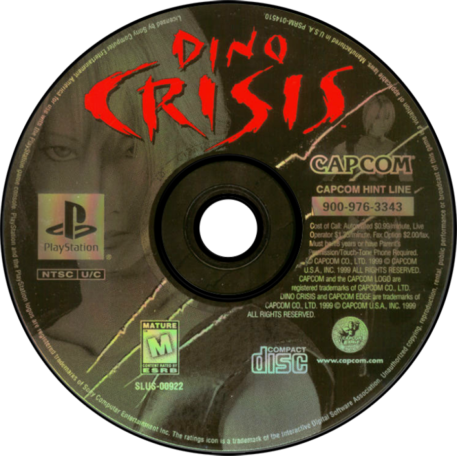 Dino Crisis – PlayStation 1 (PS1)