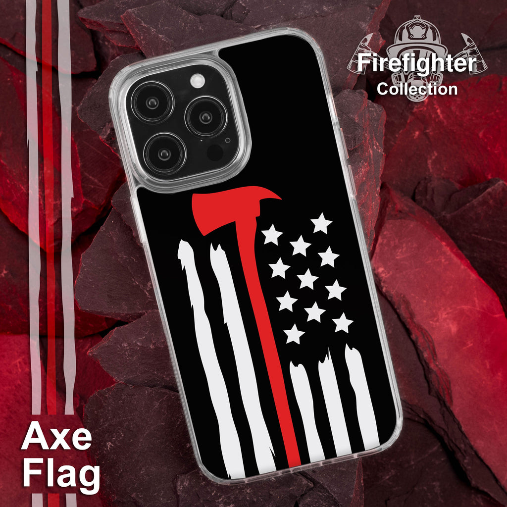 Firefighter HD Apple iPhone 14 Mag-Safe Phone Case