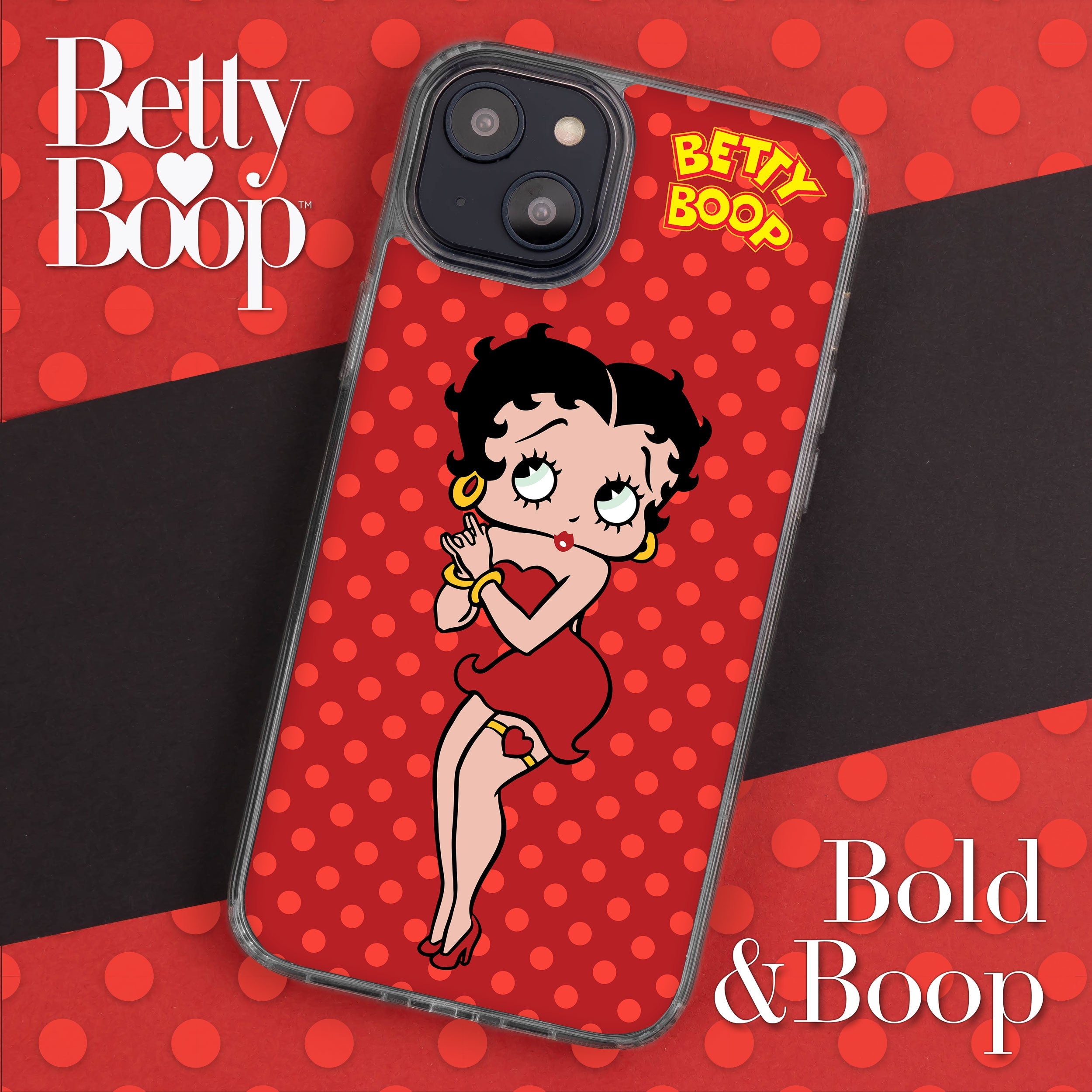 Betty Boop Classic HD Apple iPhone 14 Mag-Safe Phone Case